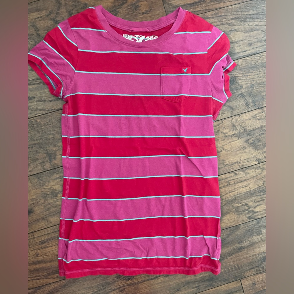 American eagle striped t-shirt